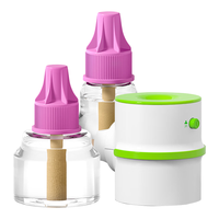 彩虹电热蚊香液驱蚊液电蚊香无味乖乖防蚊子液家用(灭蚊器) 乖乖款 套装2瓶液+1器(75晚)