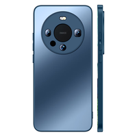 摩斐 适用华为mate60手机壳mate60pro保护套镜头全包超薄防摔散热磨砂硅胶男女潮款 深海蓝 Mate60 深海蓝丨直边光感磨砂