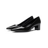 STUART WEITZMAN【圣诞】SW STUART秋冬牛皮革尖头高跟鞋女奢侈真皮 黑 37
