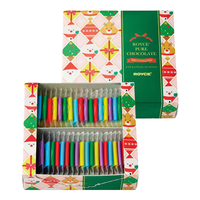 ROYCE'圣诞限定巧克力倒数日历礼盒 若翼族进口伴手礼零食节日圣诞礼物 圣诞双色巧克力200g