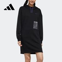 adidas阿迪达斯女子冬季宝可梦联名连衣裙套头衫FU3912