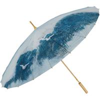 VONLILIENFELD费乐德加大仿油纸伞直杆长柄伞古风雨伞24骨结实抗风双人汉服伞 24骨油纸伞-仙韵
