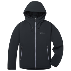 Columbia 户外男子金点防水700蓬鸭绒保暖羽绒服XE5842 010 黑色 M (17