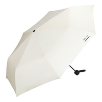 Wpc.风遁伞晴雨伞黑胶遮阳伞防晒伞防紫外线男女士商务折叠太阳伞IZA 米白ZA014-908-102 OF