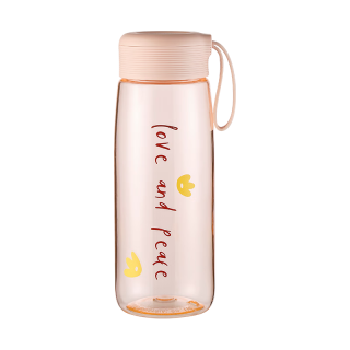 富光 浪潮塑料杯  绿色 720ml