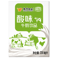 风行牛奶酸味牛奶饮品200ml 单盒试饮装