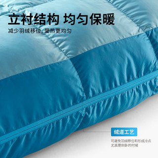 SEA TO SUMMIT户外成人露营羽绒睡袋信封式防寒睡袋可当羽绒被轻量 Traveller7℃-标准款 【7~11℃】重546g-鹅绒睡袋