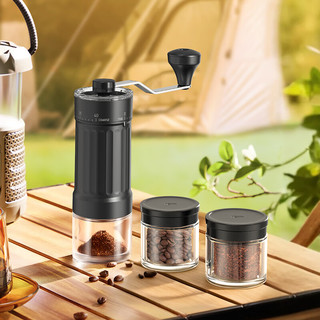 CLITON咖啡粉密封罐咖啡豆保存罐 奶粉茶叶储存储物罐子糖罐90ml 【90ml】玻璃粉罐带盖