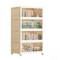 禧天龙 免安装折叠收纳柜 4层 148.5cm*68.1cm面宽