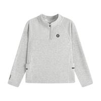 onmygame 男童运动衣儿童户外训练T恤长袖加绒透气上衣