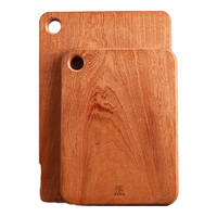 砚正 乌檀木整木菜板家用抗菌防霉切菜砧板实木菜板案板擀面板刀板 【40*30*2.5CM】适用3-5人