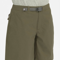 移动专享：mont·bell montbell夏日户外日常旅行徒步短裤微弹轻薄款女生裤子日系百搭款