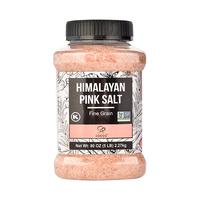 SOEOS喜马拉雅玫瑰细盐2.27kg 无加碘无添加抗结剂粉盐 天然玫瑰盐 玫瑰细盐2.27kg