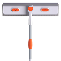 洁仕宝 擦玻璃神器家用刷窗户伸缩杆双面搽洗刮水板窗外保洁专用清洁工具