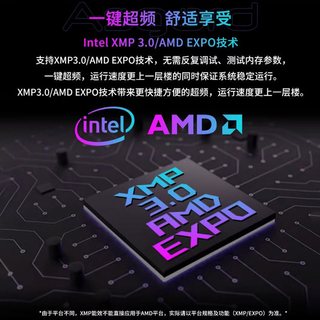 阿斯加特女武神二代 16g/24g ddr5 6000/6400台式机内存条单条