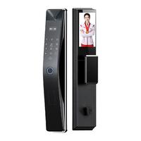 3D刷脸智能门锁人脸识别全自动指纹密码锁掌静脉防盗入户门猫眼屏
