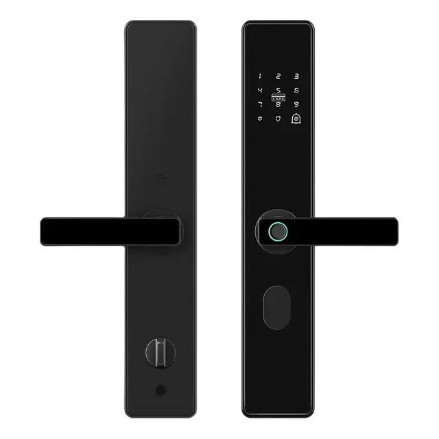 安将军 Q6 指纹密码刷卡 标准版 电子门锁