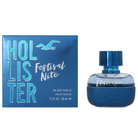 Hollister圣诞元旦 小众香霍利斯特加州海浪男士香水 Festival Nite男士淡香水50ml
