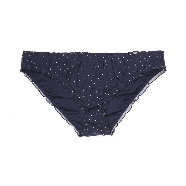 & Other Stories 甜美花边 女撞色爱心印花游泳运动温泉度假三角泳裤