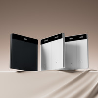 平头熊智能屏显开关AK Ultra 零火版一开 白色