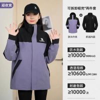 骆驼 同款男女三合一冲锋衣 A33CA31150