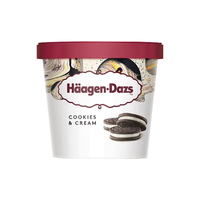 哈根达斯（Haagen-Dazs）冰淇淋 曲奇香奶味冰激凌95ml/杯 小杯装雪糕【0反式脂肪酸】