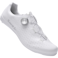 森地客Santic 碳纤公路锁鞋专业白色骑行锁鞋 无尽 白色 4