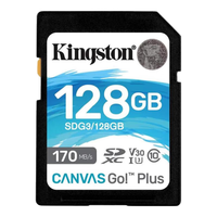 金士顿（Kingston）Canvas系列 Canvas Go Plus 存储卡 SD卡 支持UHS-I、V30 Canvas Go Plus【128GB】