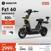 九号 【新国标首发】Fz1 60 电动自行车 门店自提