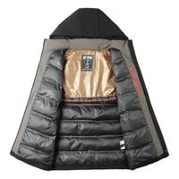 罗蒙(ROMON)男士棉衣外套2025冬季可脱卸连帽棉服休闲保暖棉袄子男装 黑色 2XL (180) (体130-145斤)