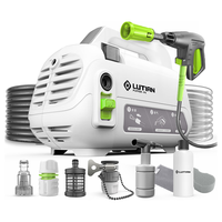 LUTIAN 绿田 河豚  高压洗车机  1400W 基础款- 6米出水管+自吸组件