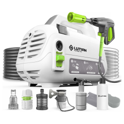 绿田 河豚  高压洗车机  1400W 基础款- 6米出水管 自吸组件