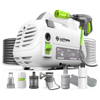 绿田 河豚  高压洗车机  1400W 基础款- 6米出水管 自吸组件