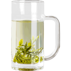 青苹果 带把茶杯水杯  320ML彩盒