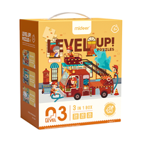 mideer 弥鹿 MD3100-1 3阶-忙碌救援队 普通拼图 89片