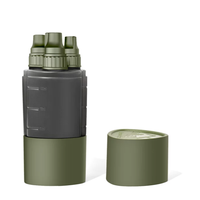 原始人 三合一调味瓶便携式挤酱瓶套装露营调料盒露营油壶三件套