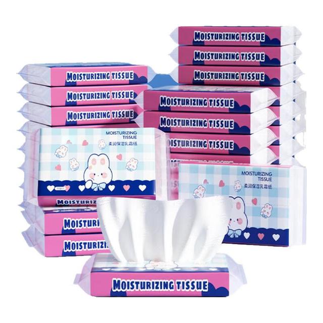 六只小虎 婴童云柔巾保湿纸乳霜 3层 30抽*22包