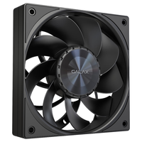 影驰飓风PF120机箱风扇12CM单只装黑色