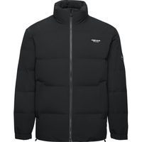 HLA海澜之家羽绒服男24立领外套男冬季HWRAW4W042A 黑色94 180/96A XL151~164斤