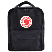 FJÄLLRÄVEN 北极狐 Kanken Mini系列 男女款休闲运动双肩包 23561 550 黑色 7L
