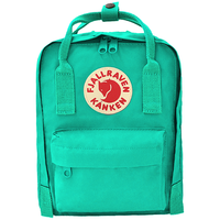 FJÄLLRÄVEN 北极狐 Kanken Mini系列 男女款休闲运动双肩包 23561-648 水鸭绿 7L