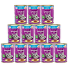 whiskas 伟嘉 猫零食 海洋鱼味成猫罐头 400g*12罐