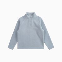 纯一良品 童装男童卫衣春秋儿童柔软双面摇粒绒立领保暖上衣