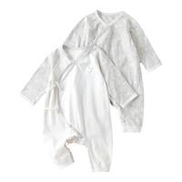 好孩子婴儿连体衣春夏薄款新生儿衣服0-3-6个月宝宝空调服长袖