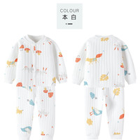 好孩子 儿童男女宝宝秋冬三层厚夹棉保暖内衣套装秋衣秋裤家居棉服