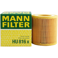 曼牌滤清器 曼牌(MANNFILTER)机油滤清器机油滤芯机滤HU816X宝马