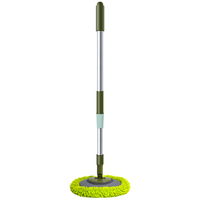 YUECAR 悦卡 雪尼尔可伸缩洗车拖把 1.3m 绿色