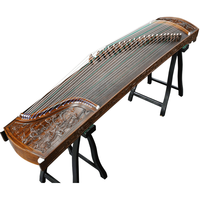 寻音 古筝 金丝老楠木深雕九龙古筝 演奏级民族乐器 收藏级龙凤筝