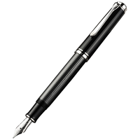 Pelikan 百利金 钢笔 M805 灰色玳瑁纹 EF尖 礼盒装