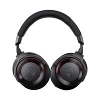 audio-technica 铁三角 ATH-WS990BT 耳罩式头戴式蓝牙耳机 黑红色